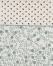 Ditsy Floral Printed Pocket Square With Contrast Border, Natural Floral, swatch